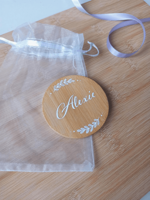 Miroir en bois