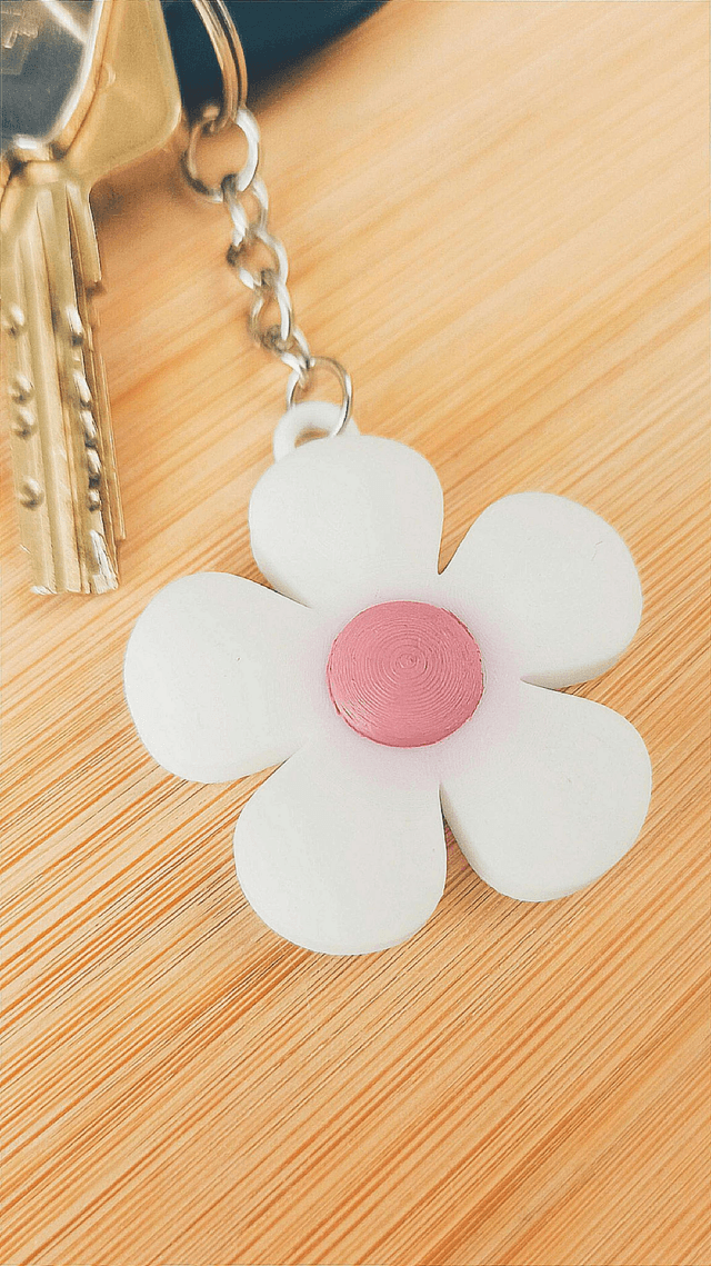 Porte-clés Marguerite