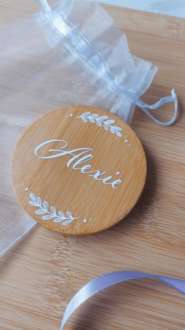 Miroir en bois