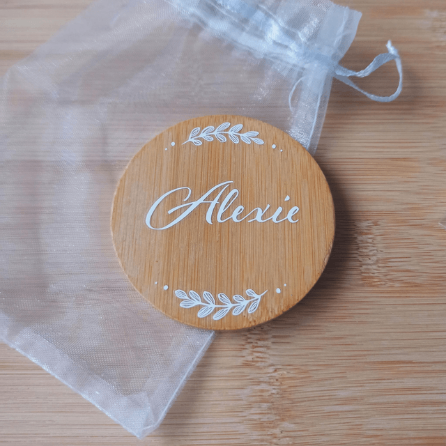 Miroir en bois